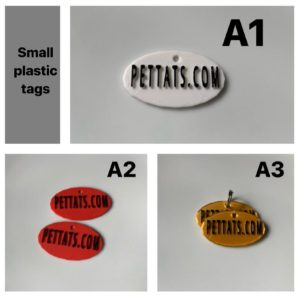 Order a Plastic PETTATS ID tag (members only product)