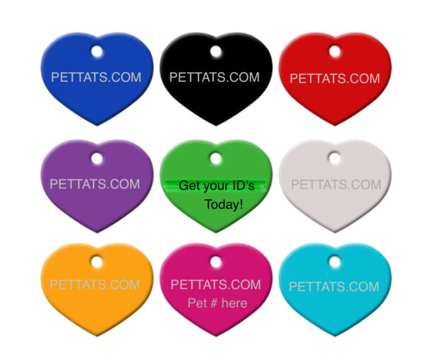Pet Tat's- PETTATS Metal ID Tag & Transfer Tattoo - Image 4