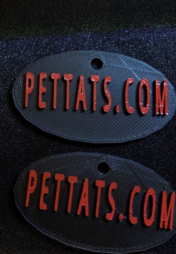 Order a Plastic PETTATS ID tag (members only product) - Image 5