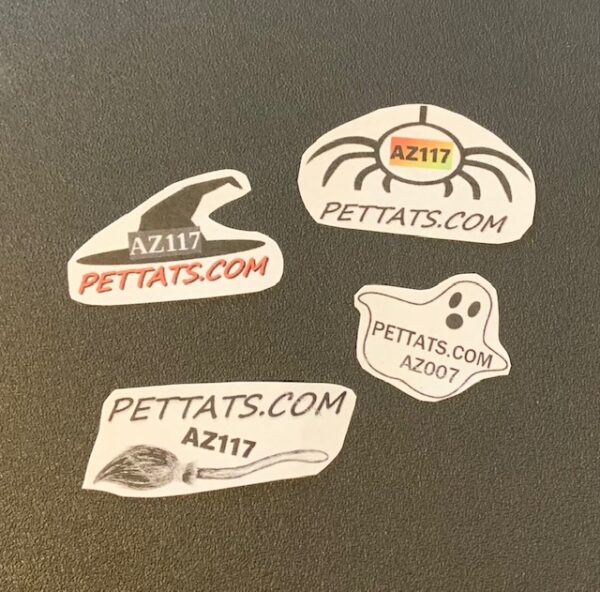 Collarless Holiday PETTATS Tattoo-able ID's (members only product) - Image 8